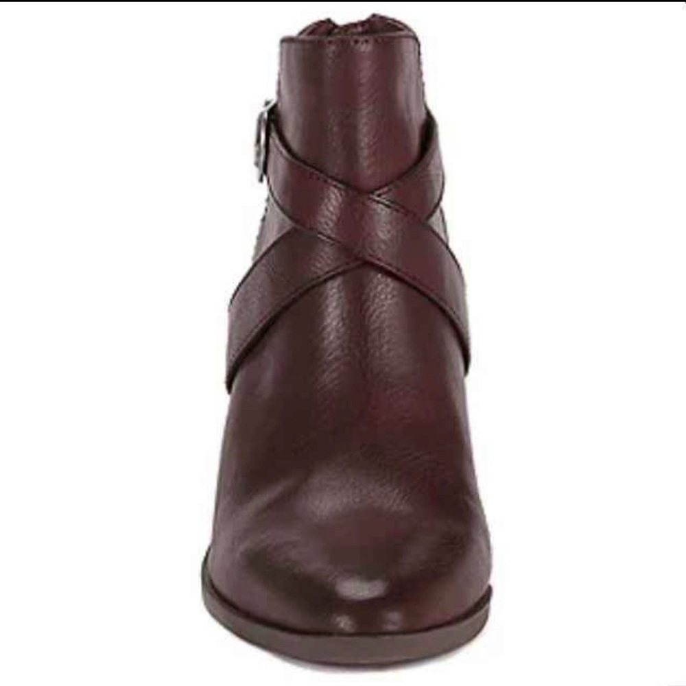Frya& Co Women’s Boots, Ankle Bootie, Shoe Block Heel, Color Brown, Size 7.5